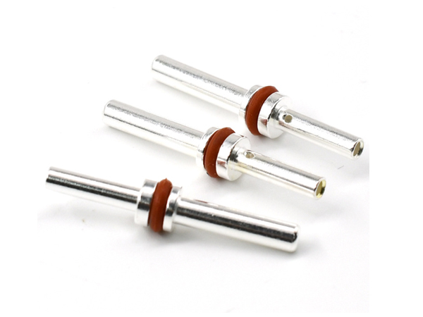 New energy electric vehicle charging pile copper needle brass silver plated