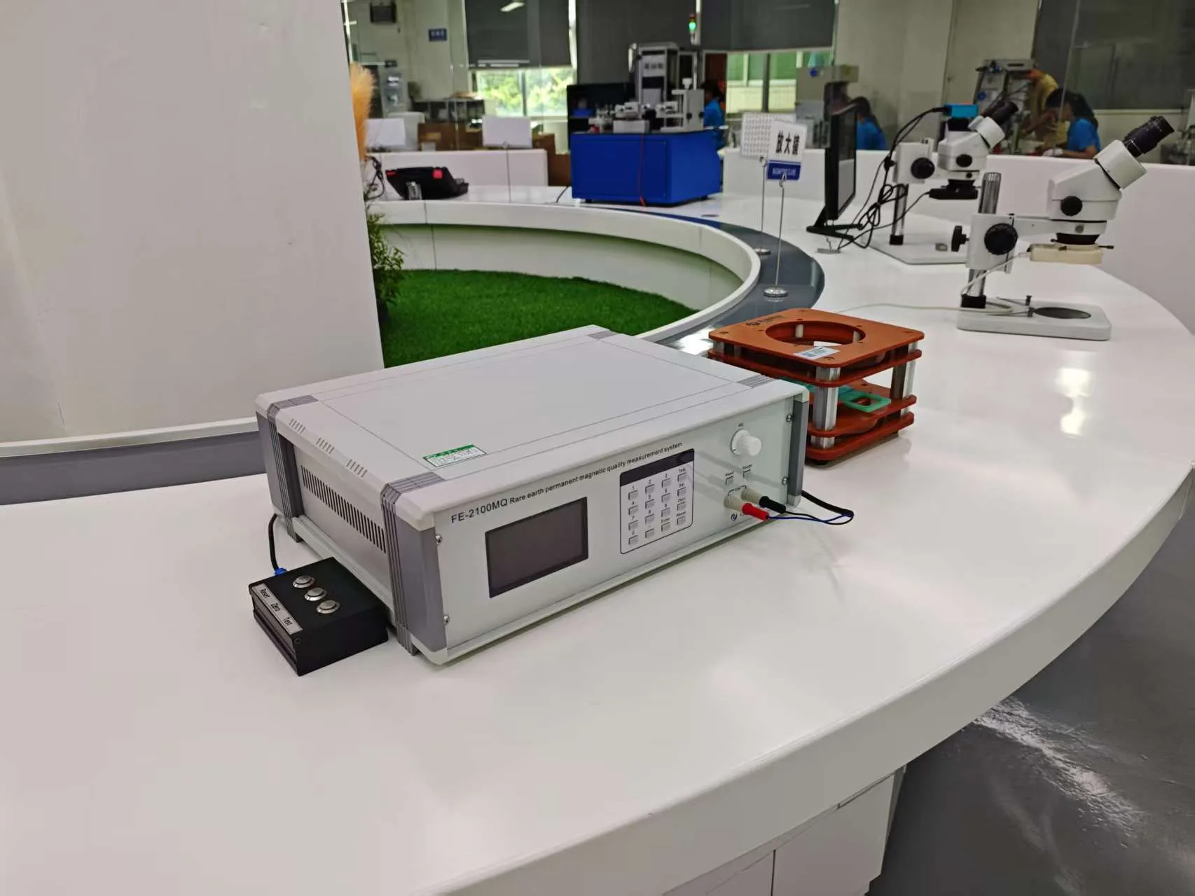 永探连接器检测设备展示